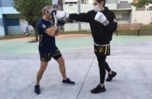 Kickboxing ao ar livre