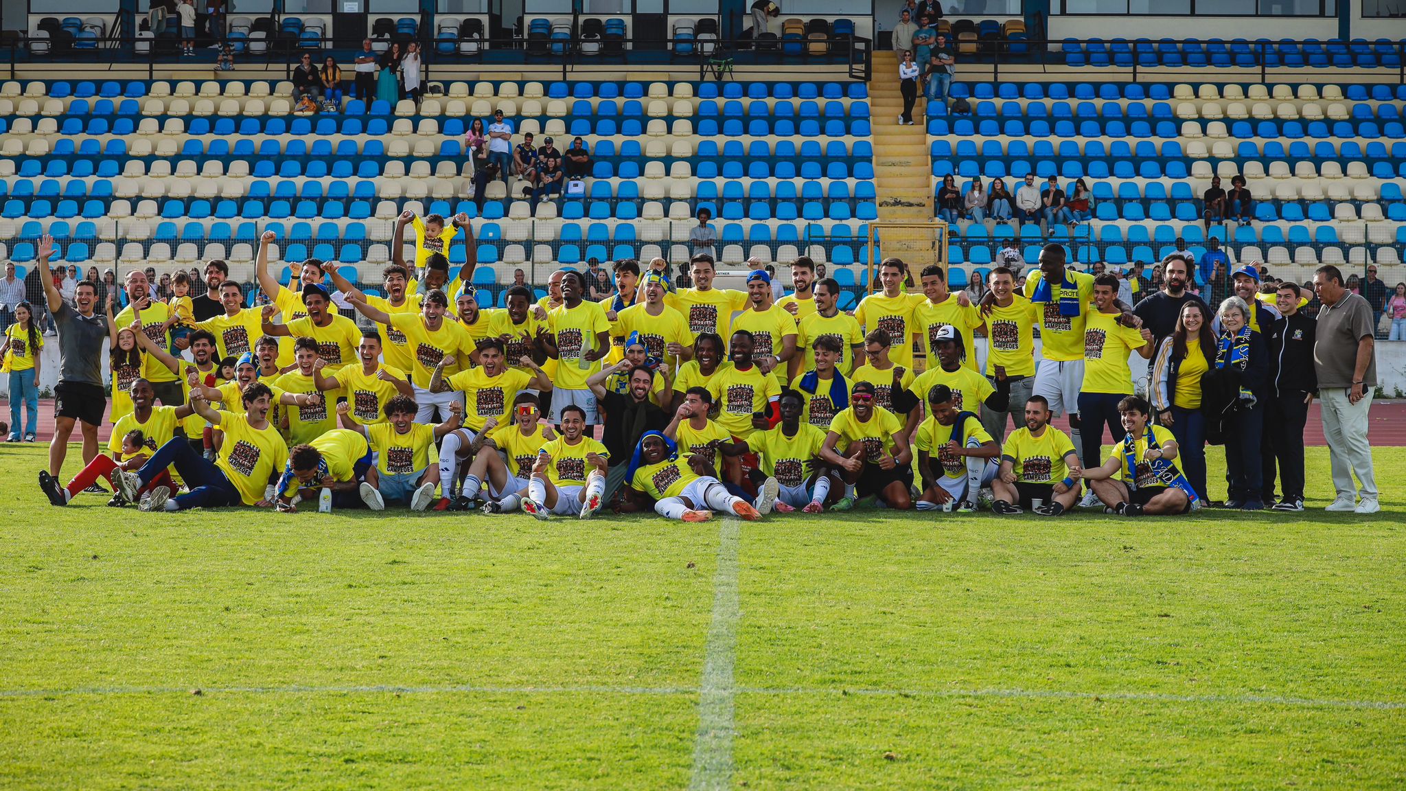 Real SC SAD sagra-se Campeão da AF Lisboa e garante subida ao Campeonato de Portugal