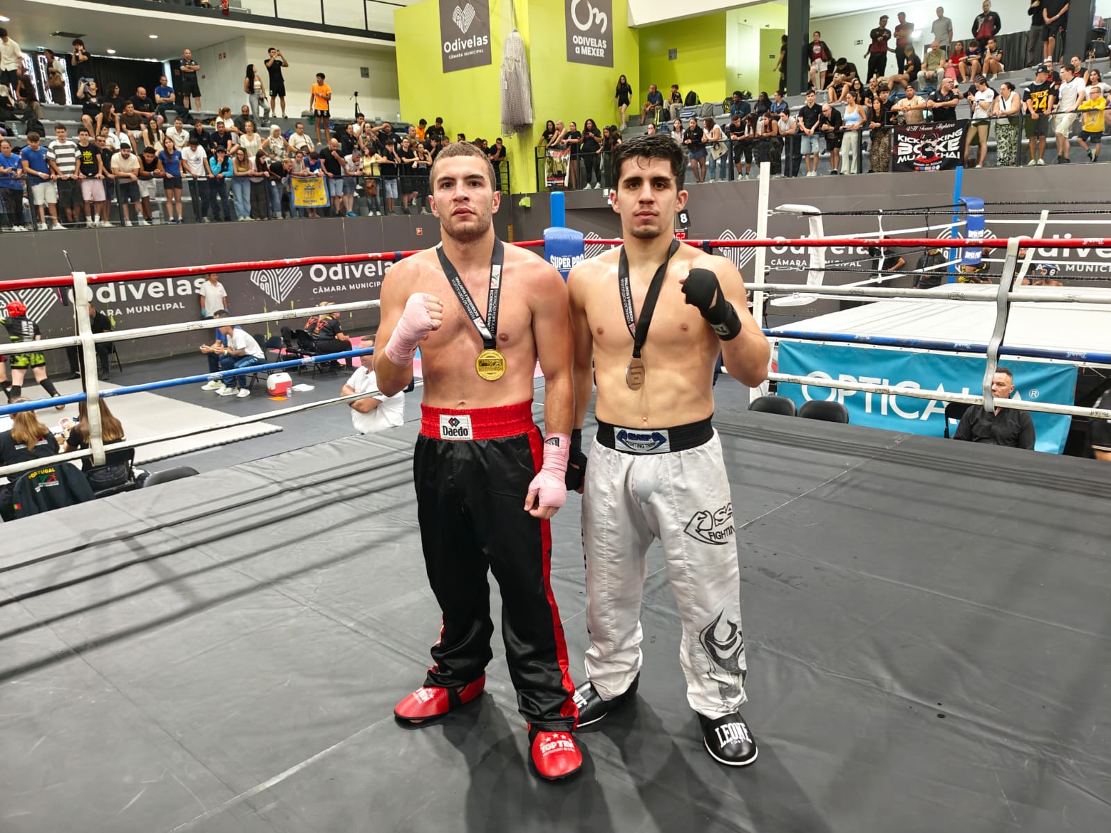 Quatro medalhas no Campeonato Nacional de Kickboxing 2026