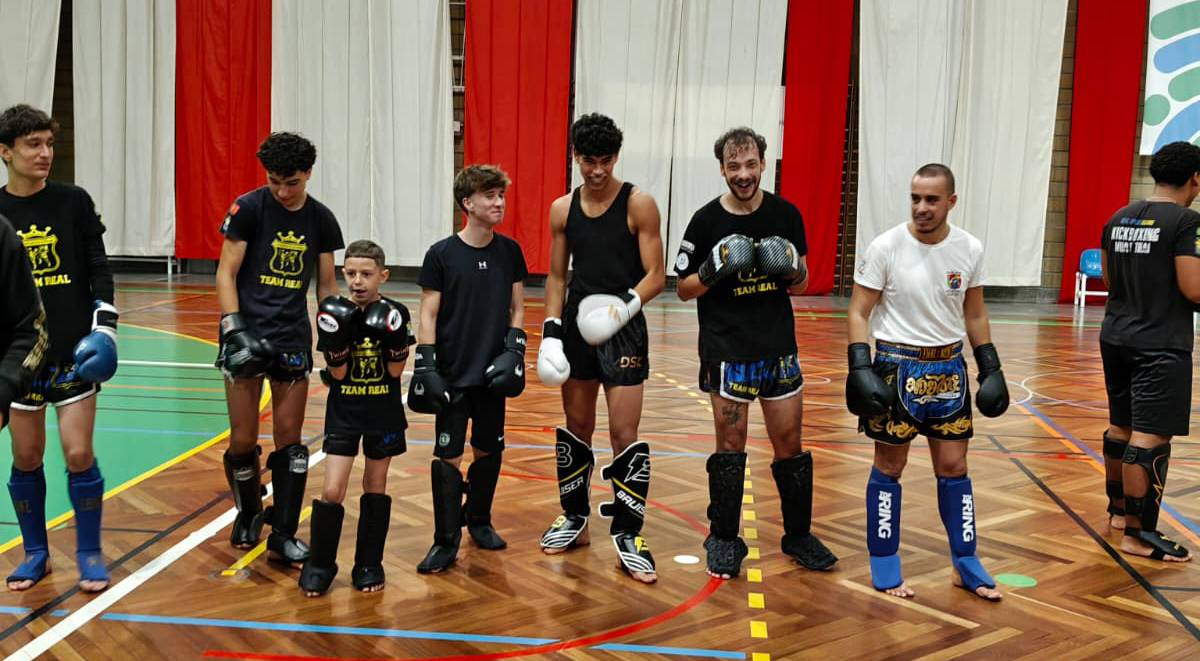 Team Real participou em Megatreino de Kickboxing e Muay Thai